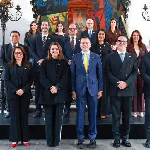 Estos son los ministros de Daniel Noboa que se mantienen en su gabinete desde el inicio de su actual mandato