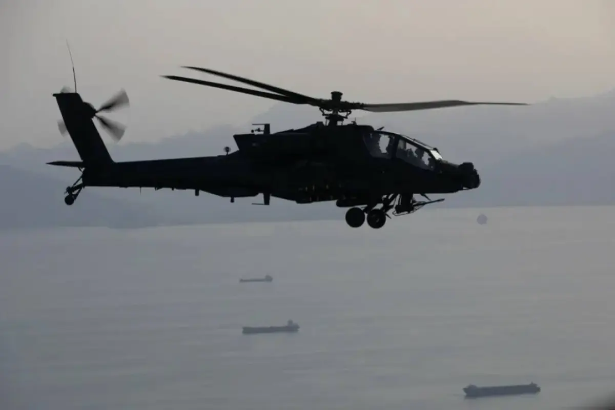 Imagen referencial que muestra un helicóptero del Ejército de Estados Unidos. 