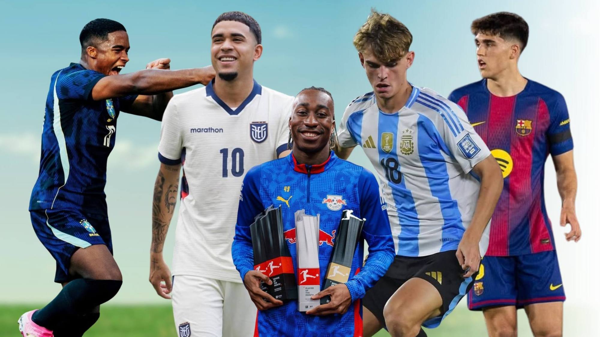 Nico Paz, Endrick, Cubarsí, Páez: jóvenes aunque sobradament