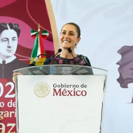 Claudia Sheinbaum califica de “provocación” las protestas de maestros antes del Mundial en México