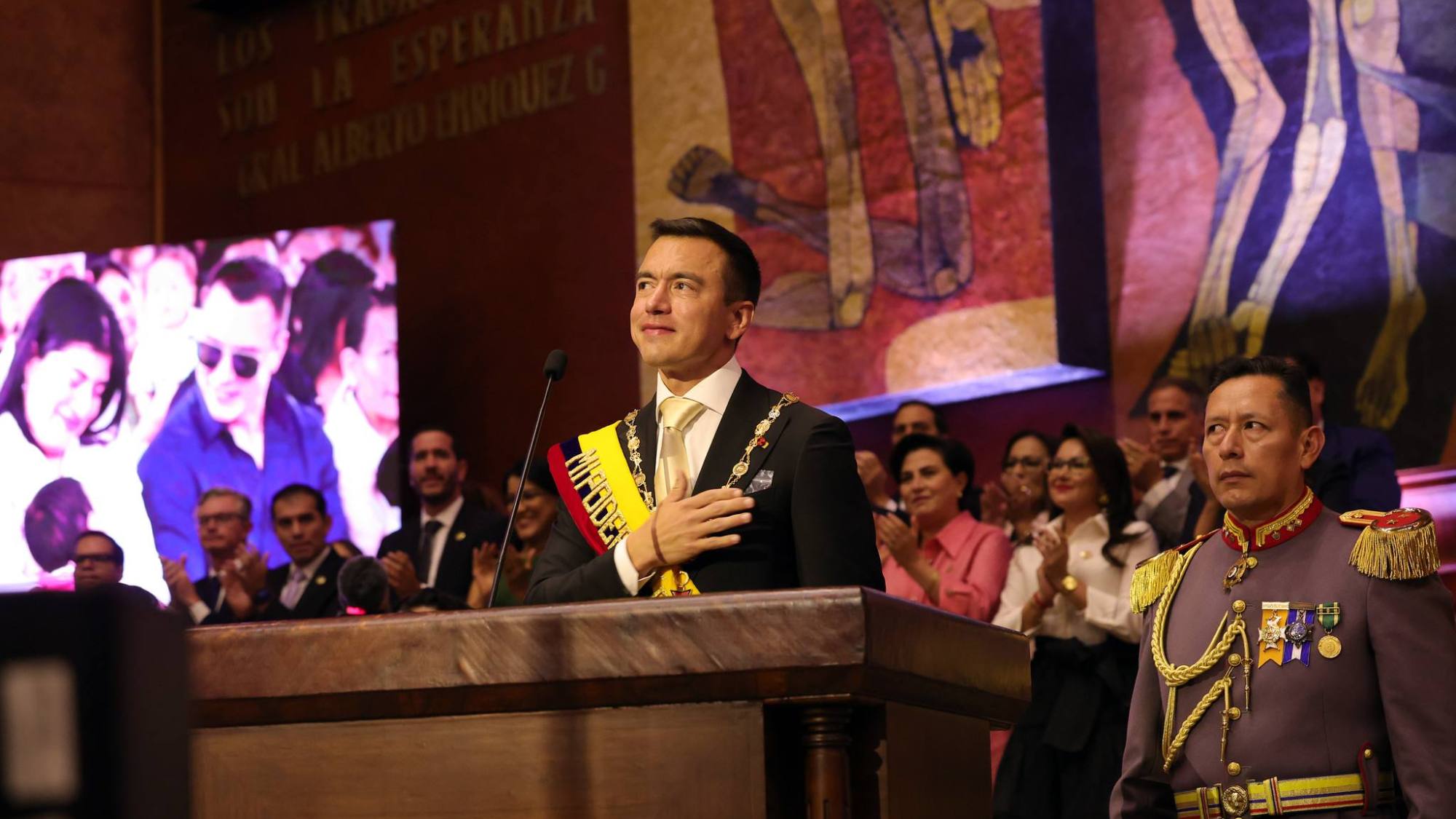 Resultados de Daniel Noboa en el reciente Ranking de Preside