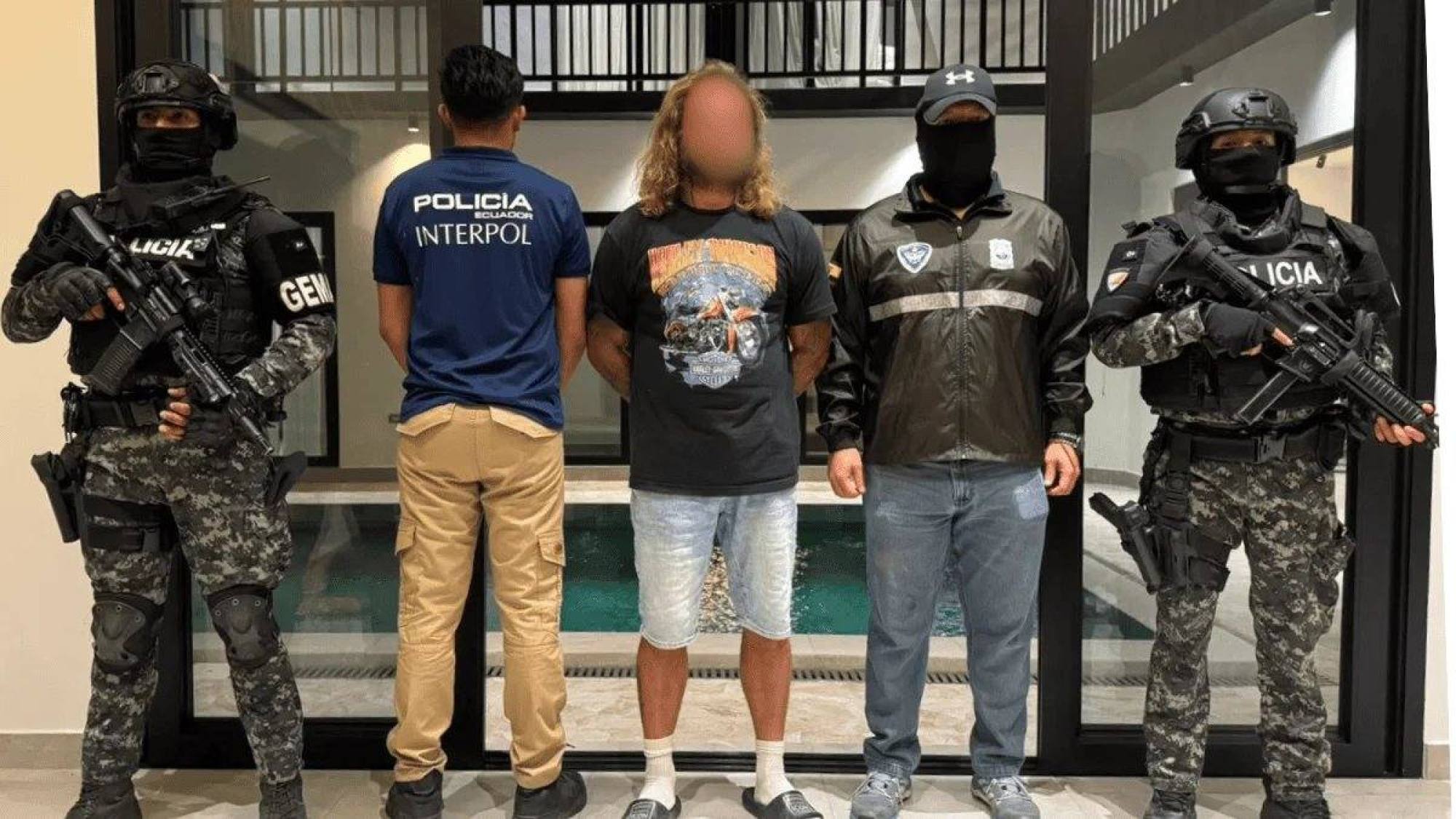 John Reimberg anuncia la captura de un ciudadano polaco, pre
