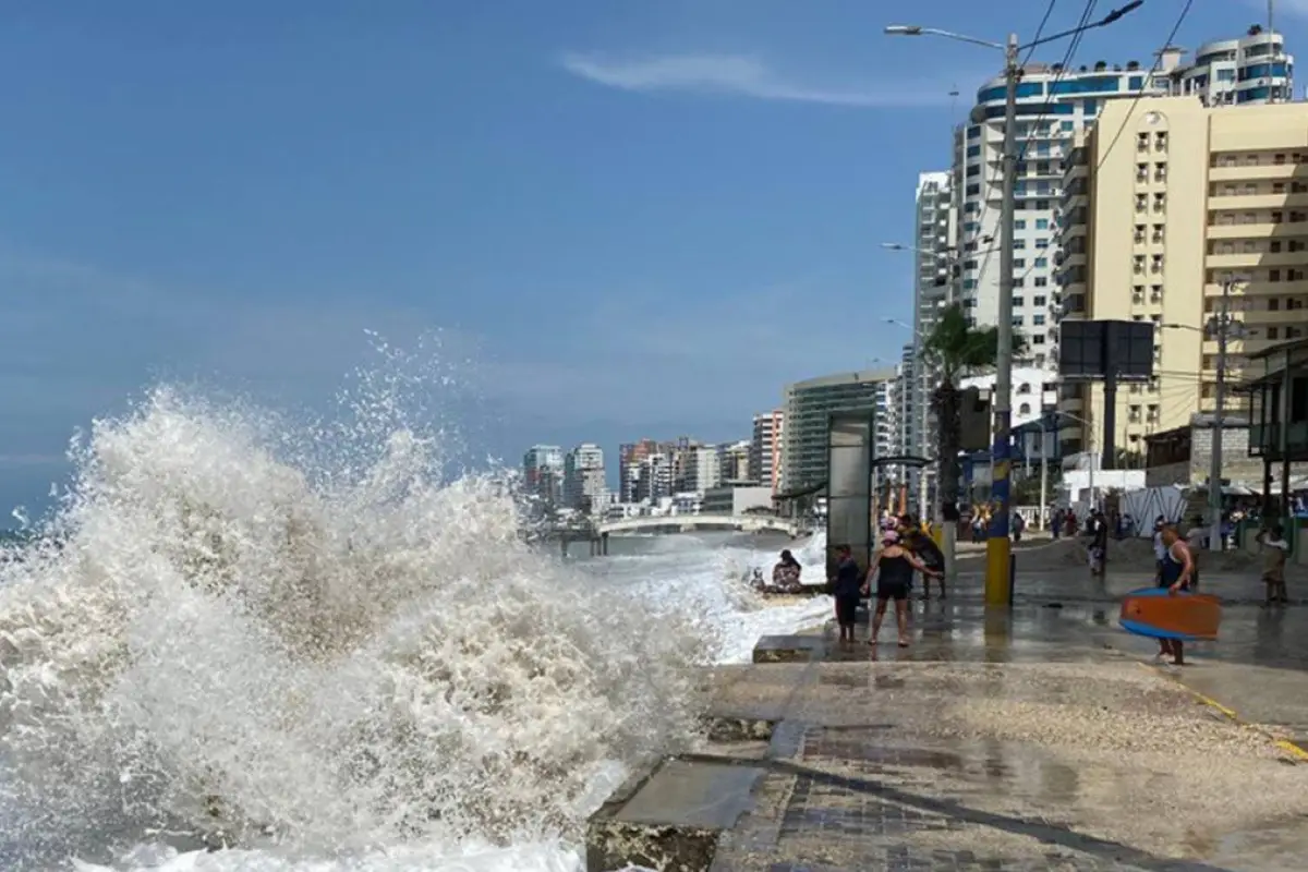 Olas gigantes en Ecuador: Esto dice el Inocar sobre oleaje en la costa continental e Insular.