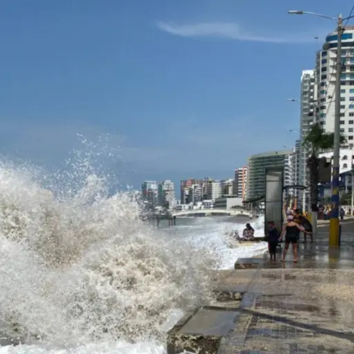Olas gigantes en Ecuador: Esto dice el Inocar sobre oleaje en la costa continental e Insular