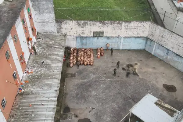 El hecho se reportó en la cárcel de varones de Santo Domingo. ,Diario Centro