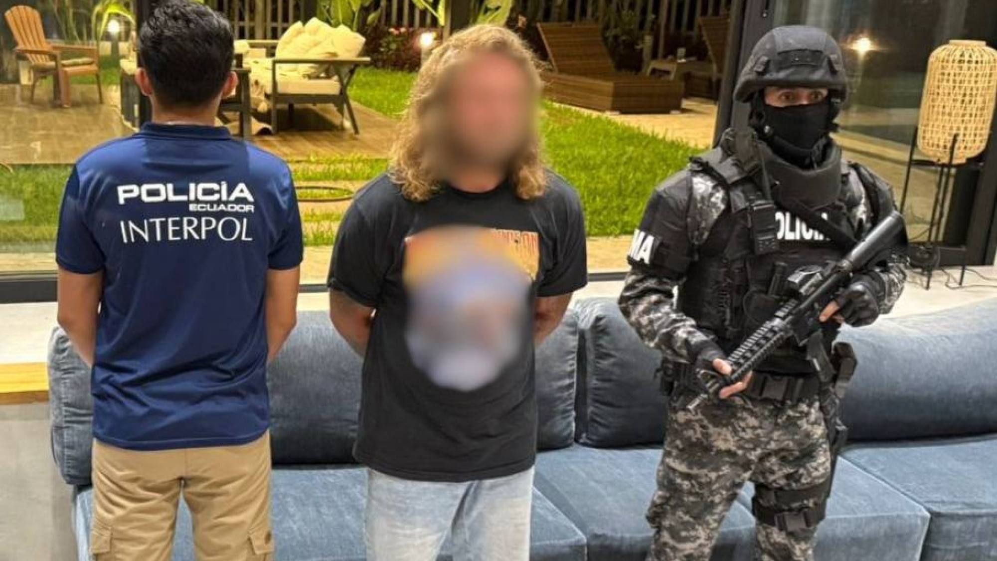 Policía captura a ciudadano polaco requerido por INTERPOL po