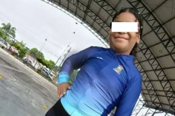 La menor es una víctima colateral del ataque. ,Cortesía