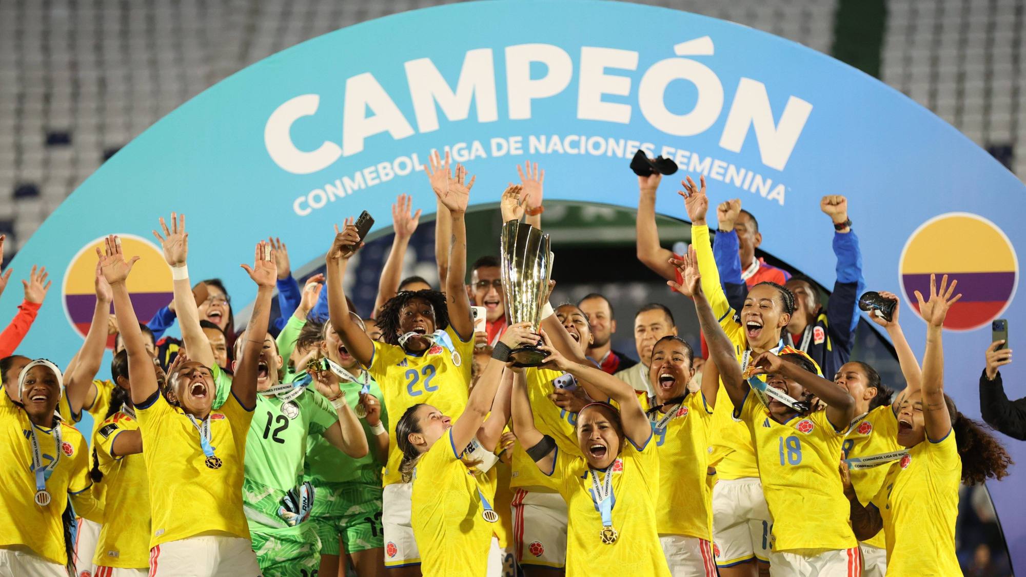 Colombia vence a Paraguay y conquista la primera Liga de Nac