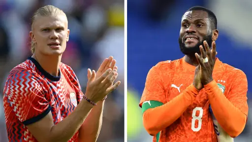 Haaland lidera a Noruega ante la sólida Costa de Marfil por un cupo en los octavos del Mundial 2026