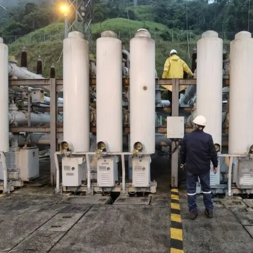 Así se restableció el servicio eléctrico tras la falla en la subestación Paute Molino