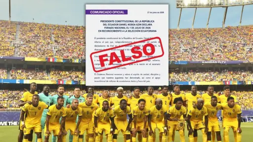 ¿Feriado por la Tri? Esto dijo el Gobierno sobre un supuesto asueto por el partido de Ecuador