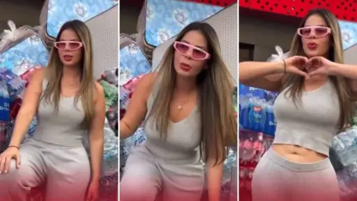 “¿Qué buscas tú aquí?”: Influencer pide disculpas tras posar sonriente con donaciones para los damnificados en Venezuela 