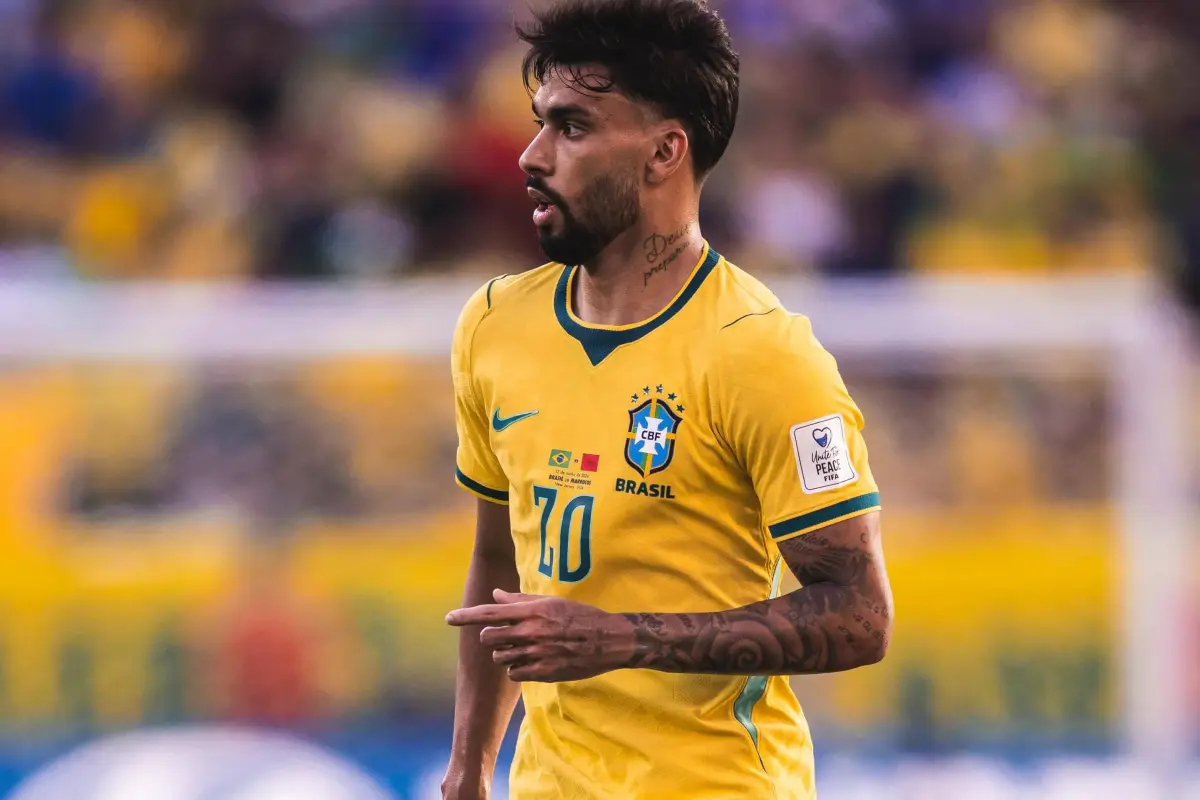 Lucas Paquetá es una de las figuras de la Selección de Brasil. 