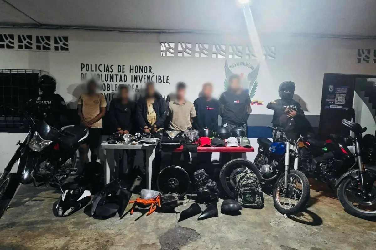Los Ríos seis detenidos tras robo armado a local comercial en Quinsaloma