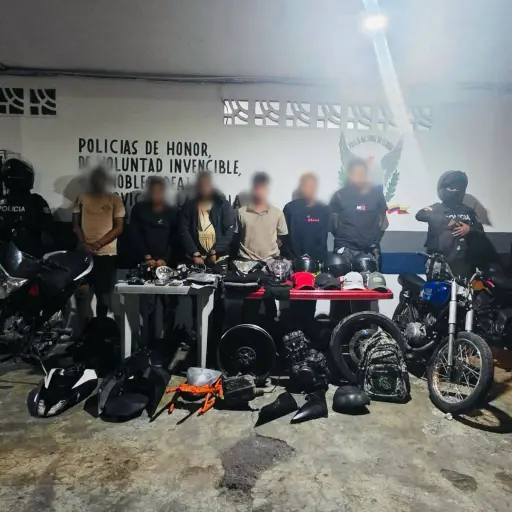 Los Ríos: seis detenidos tras robo armado a local comercial en Quinsaloma