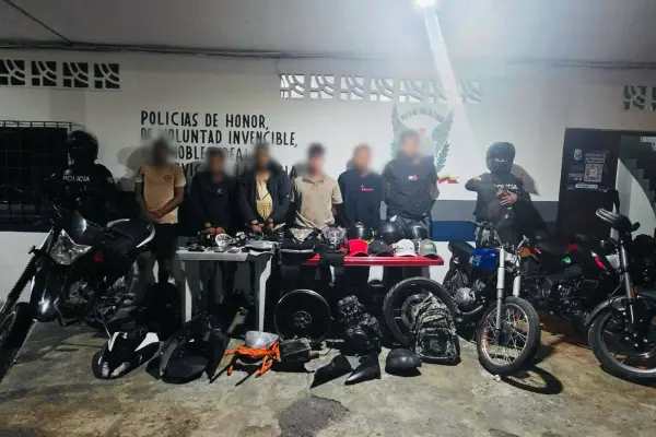 Los Ríos seis detenidos tras robo armado a local comercial en Quinsaloma