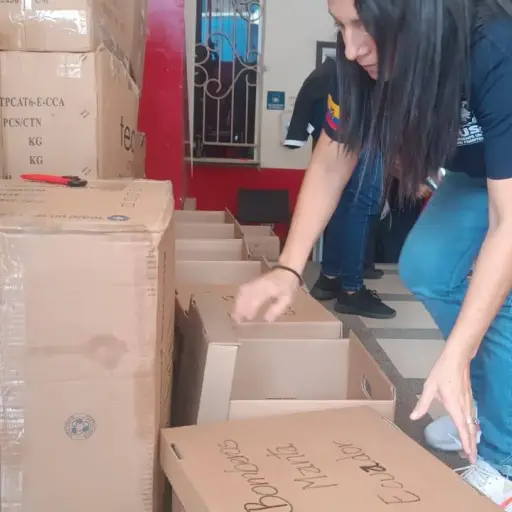 Desde Manta impulsan campaña para enviar ayuda a familias afectadas por los terremotos en Venezuela