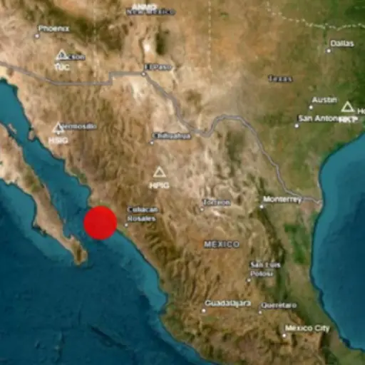 México registra dos sismos: el principal fue de magnitud 6.1 frente a Sinaloa