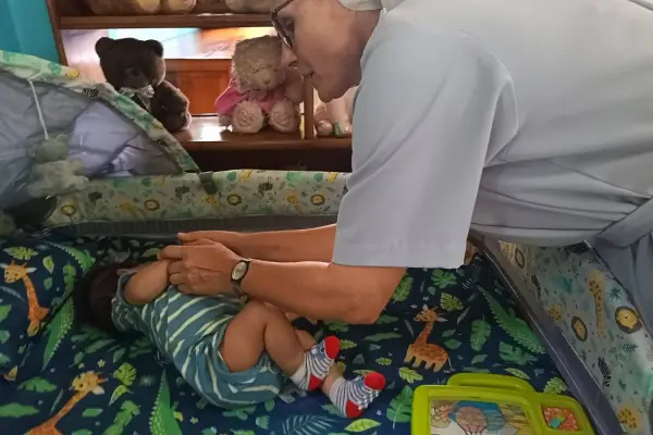El bebé permanece en Valle Feliz. ,Diario Centro