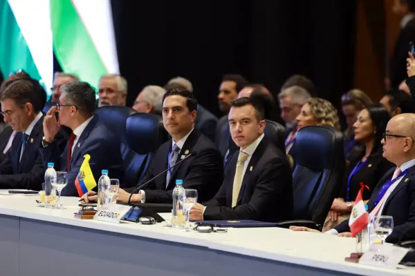 Daniel Noboa en la Cumbre del Mercosur