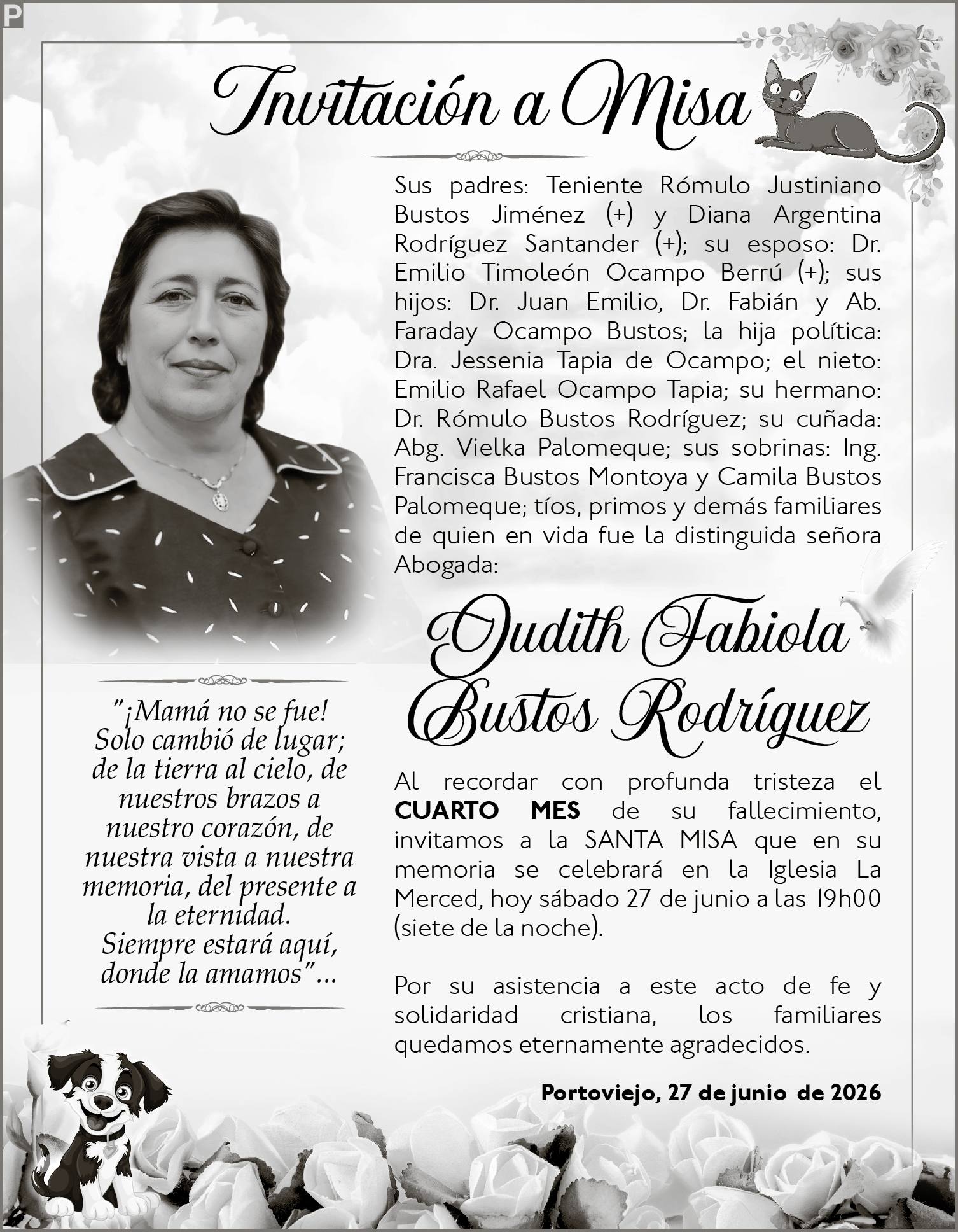 MISA JUDITH FABIOLA BUSTOS RODRIGUEZ, Medios Ediasa