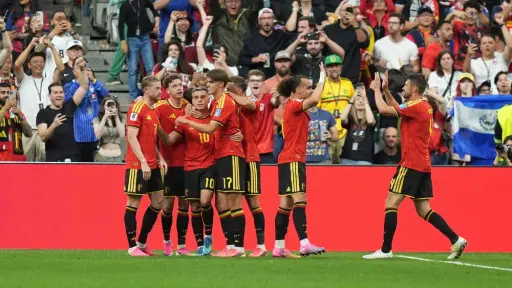 Mundial 2026: Bélgica goleó 5-1 a Nueva Zelanda y avanza a 16avos primero del Grupo G