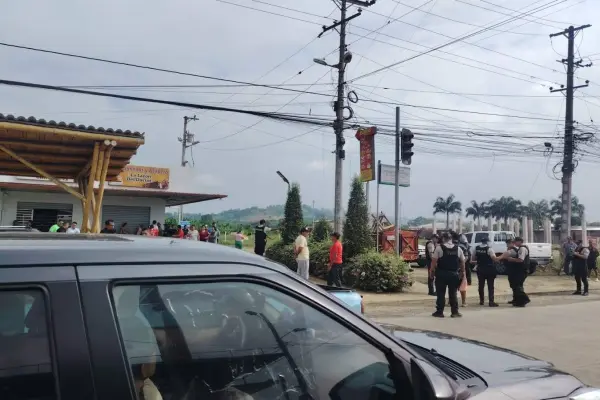 ataque armado en Chone