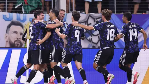 Lionel Messi se lució con la selección de Argentina ante el equipo de Jordania