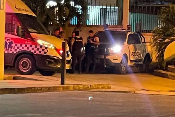 Un nuevo ataque a bala en el cantón Jipijapa movilizó a los miembros de la Policía. ,Redes