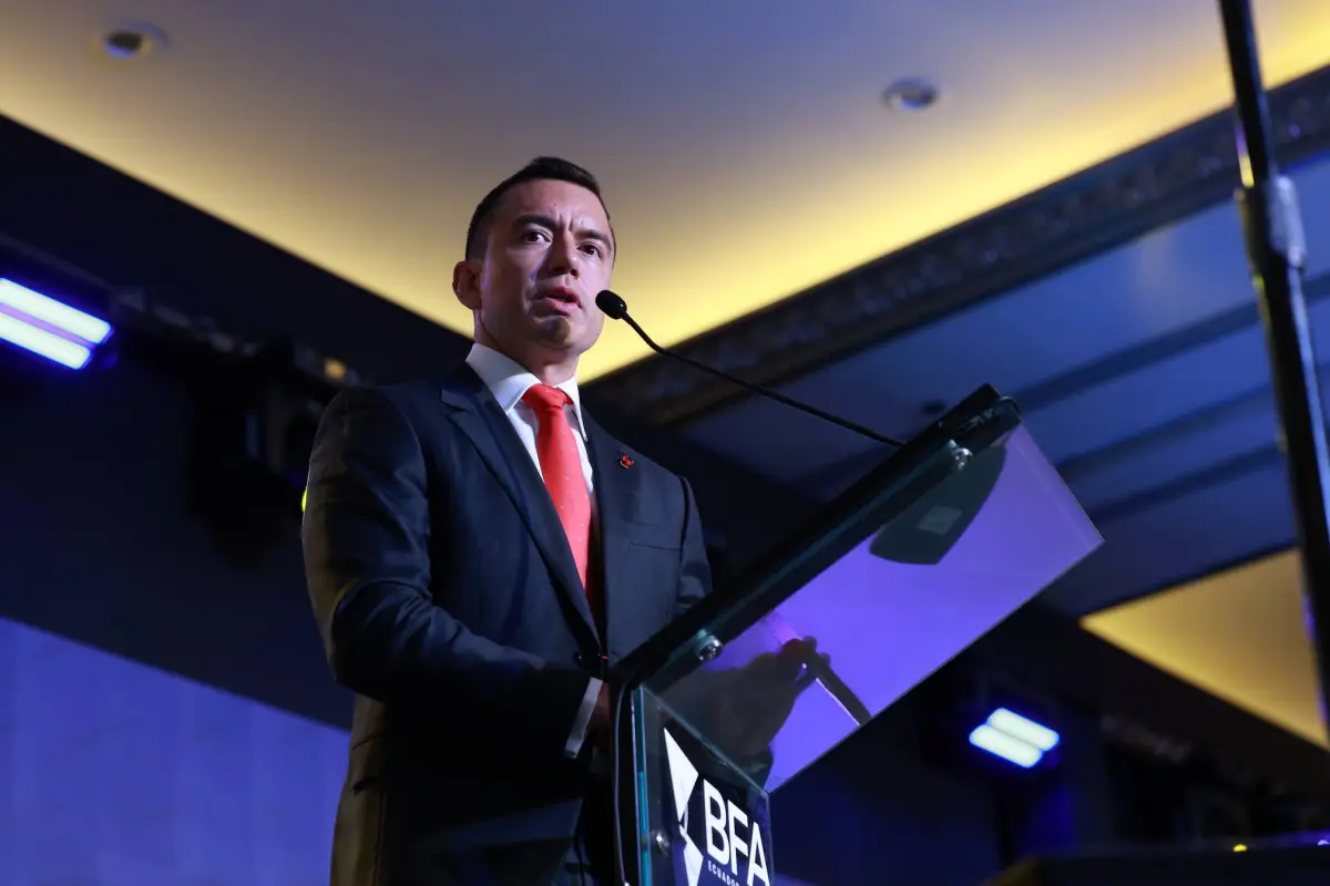 Daniel Noboa viaje oficial Estados Unidos