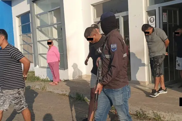Los sospechosos detenidos fueron puestos a órdenes de las autoridades judiciales. ,Policía Nacional