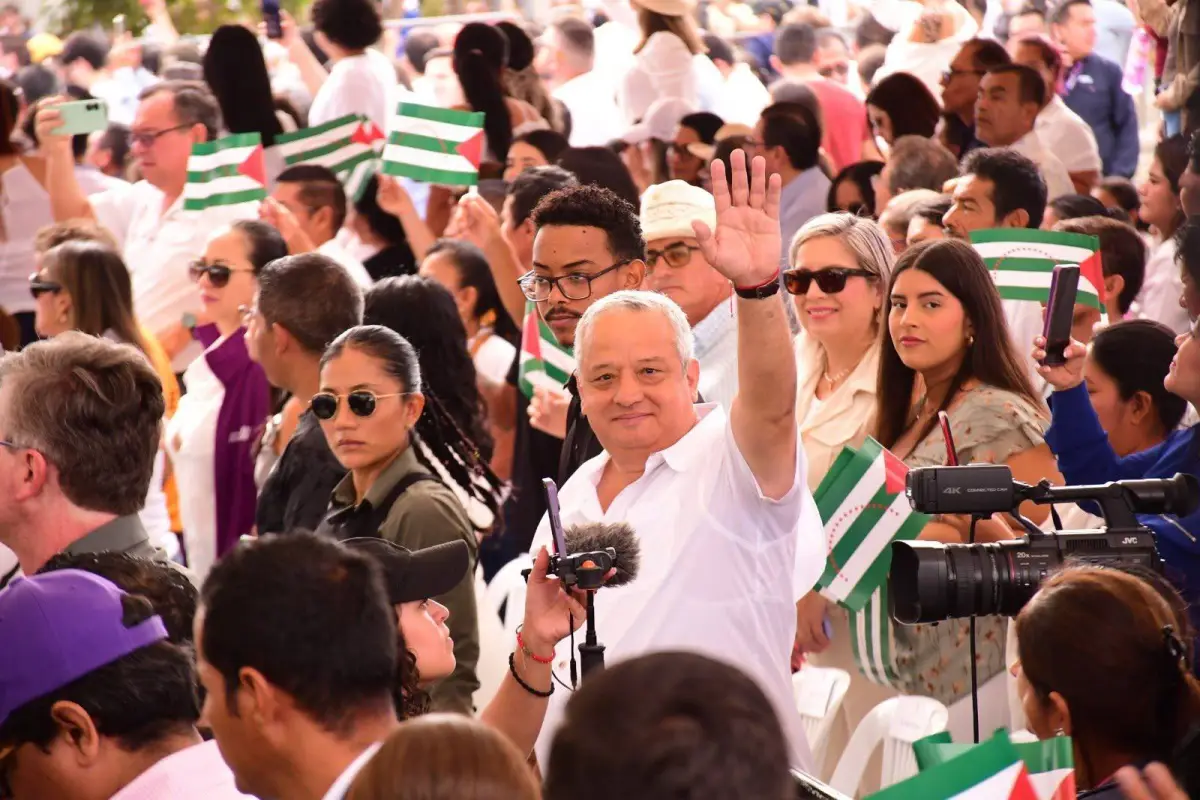 Marcos Zambrano, rector de la Uleam y posible candidato a la Prefectura de Manabí por ADN., Cortesía ULEAM 