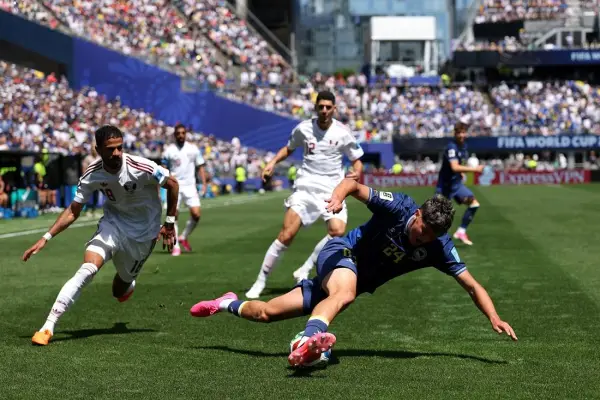 Bosnia le ganó a Catar, durante el partido del Grupo B de la Copa Mundial de la FIFA 2026 y espera por otros resultados. (Foto de Stu Forster / GETTY IMAGES NORTH AMERICA / Getty Images vía AFP) ,Foto: AFP