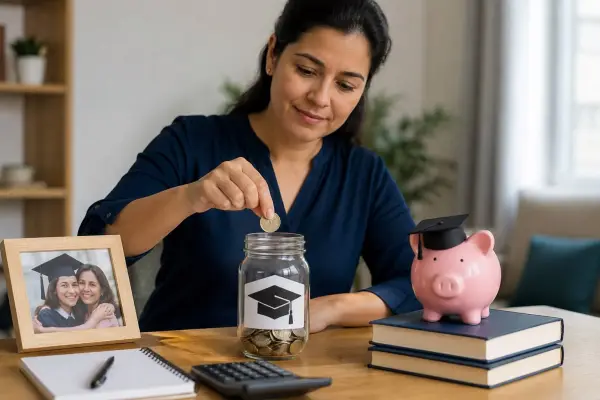 El ahorro con anticipación, definir objetivos claros y explorar distintas alternativas de financiamiento para afrontar los costos académicos futuros. ,Inteligencia Artificial. 