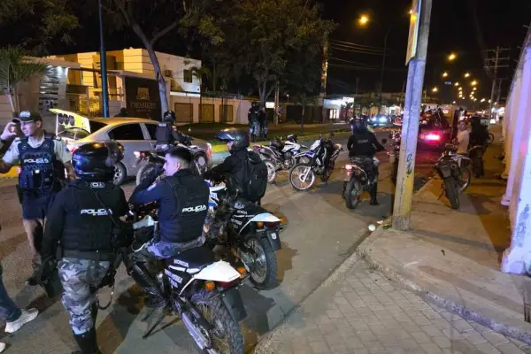 Los operativos policiales en Portoviejo se intensifican los jueves, viernes y sábado.