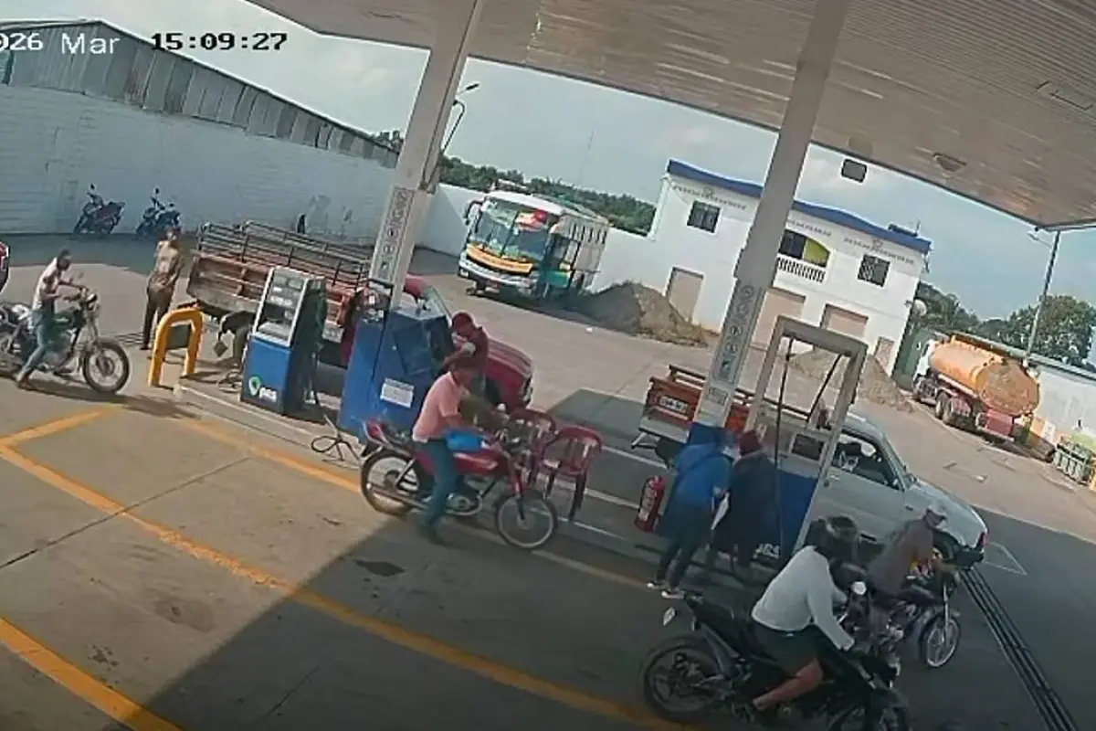 El asalto en Vinces quedó grabado., Cortesía