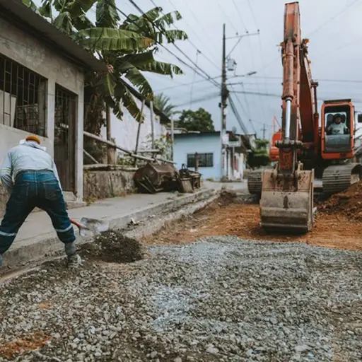 Guayaquil amplía la recuperación vial en la cooperativa Carlos Magno con obras en 20 calles