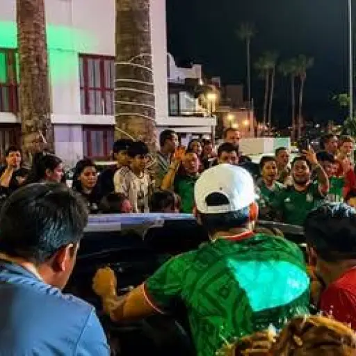 Al menos 17 heridos en un atropello múltiple en los festejos por la última victoria de México en el Mundial