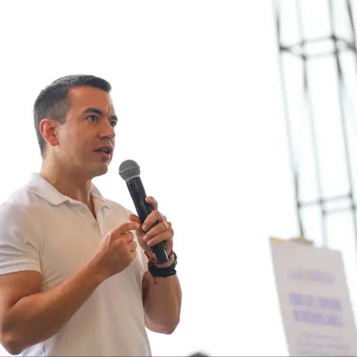 Daniel Noboa pide al CNE rechazar solicitud de revocatoria de su mandato