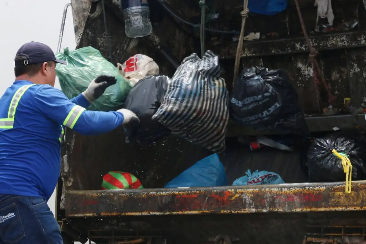 recolección de basura en Durán paralizada