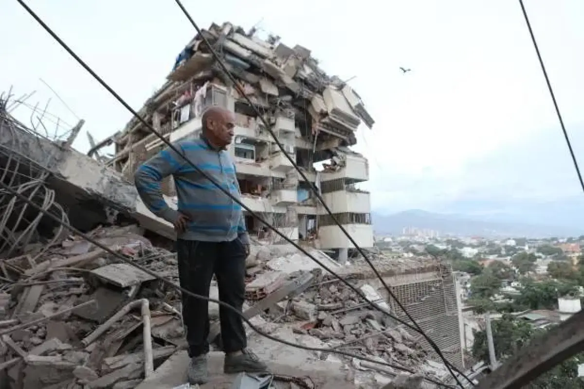 La tragedia golpeó a Venezuela., Cortesía