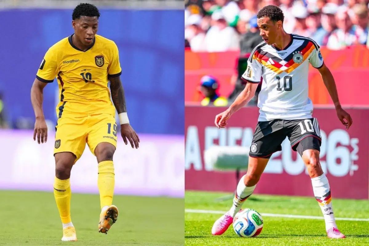 Gonzalo Plata y Jamal Musiala serán titulares esta tarde en el choque Ecuador vs. Alemania