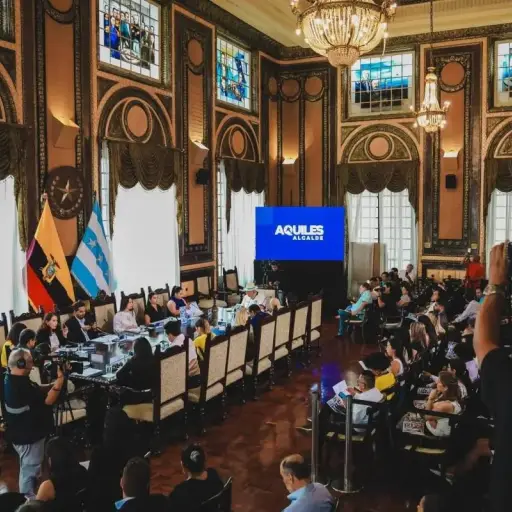 Concejo Cantonal de Guayaquil analizará este viernes informe para posible remoción de Aquiles Alvarez