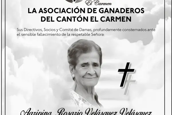 CONDOLENCIA AGRIPINA VELASQUEZ