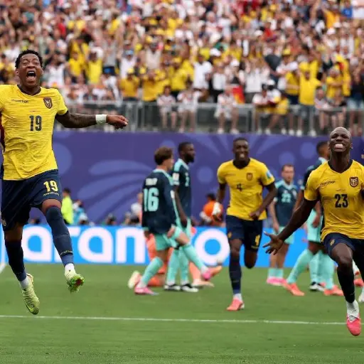 Ecuador celebra un triunfo histórico: Chelsea, Flamengo y Huracán se suman al orgullo de la Tri en redes sociales