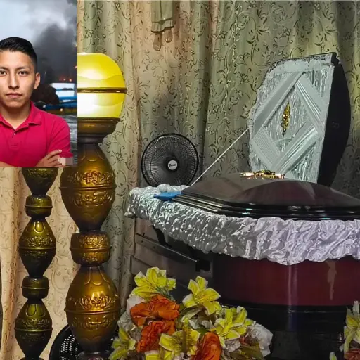  Alfredo Anchundia recibió el cuerpo de su hijo en el día internacional del Padre