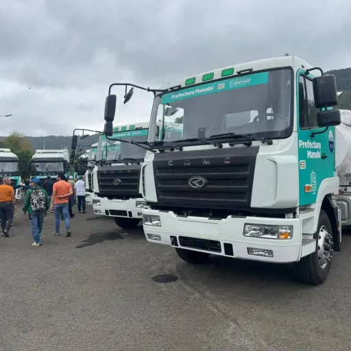 Prefectura de Manabí fortalece su maquinaria con una inversión que supera los USD 7 millones