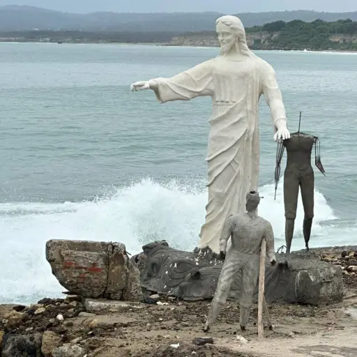   Monumento en Jaramijó busca honrar la labor pesquera y preservar la memoria de quienes no regresaron del mar