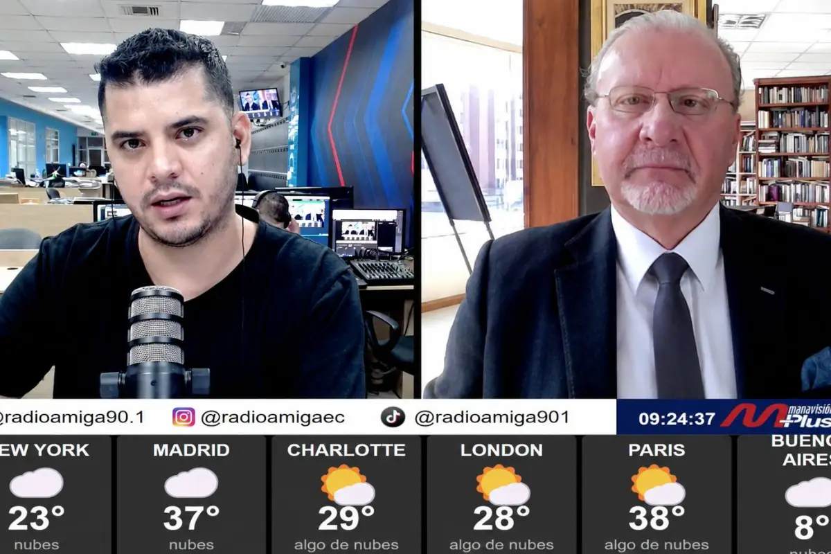 Ramiro Aguilar en entrevista con Manavisión Plus., Manavisión Plus.