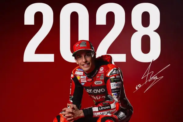 El equipo Ducati Corse hizo pública la renovación del español. ,X: Ducati Corse.
